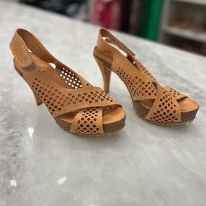 Pedro Garcia tan platform sandals